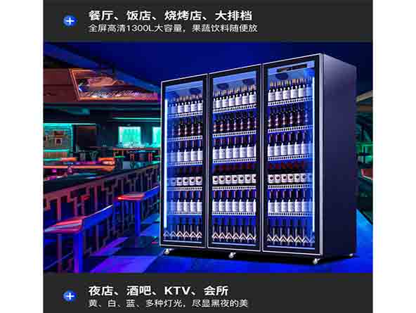 啤酒、飲料展示冷柜